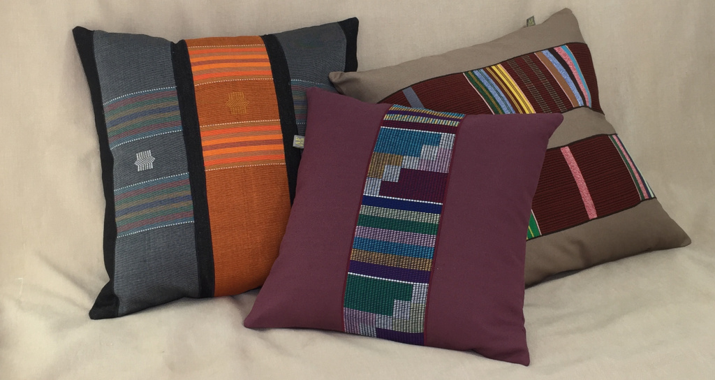 Kente Strips Cushions