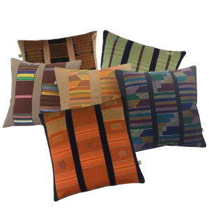 Kente Fabric Cushions